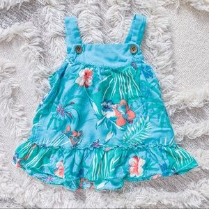 Roxy Girl Hawaiian flower Print Dress (12-18m)